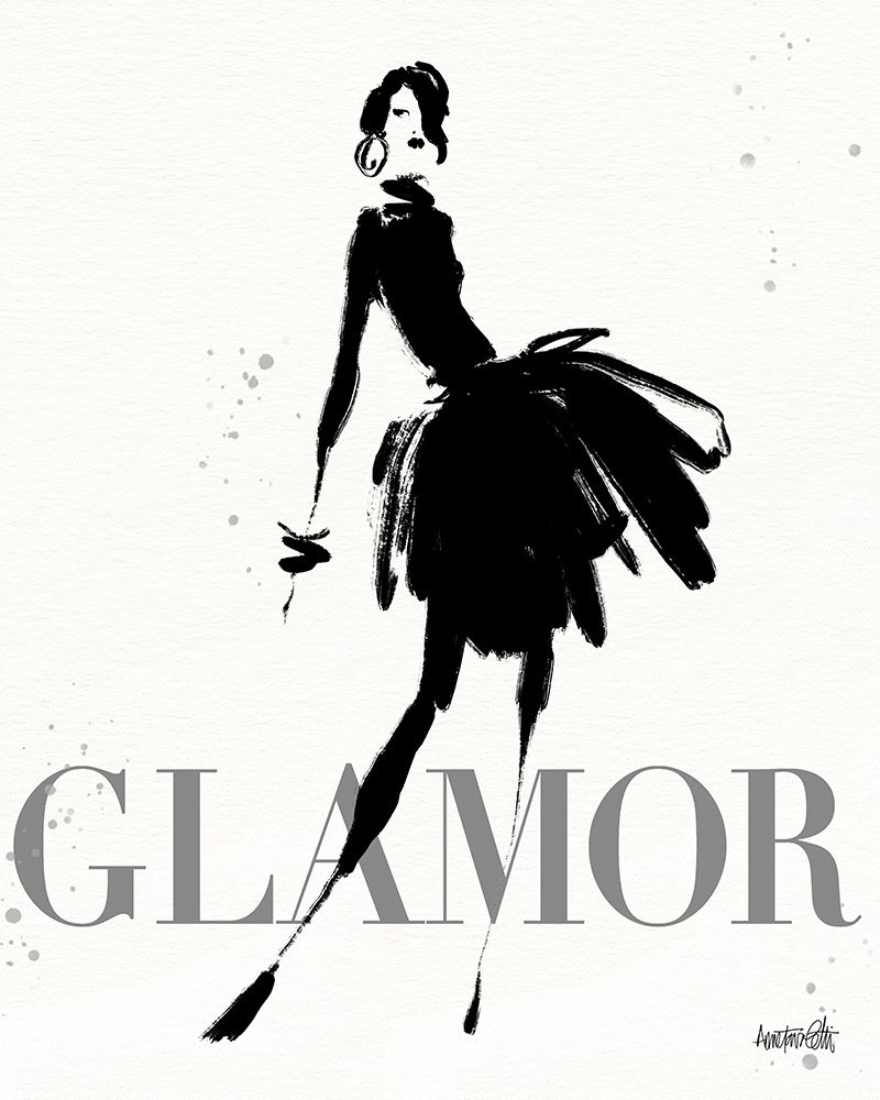 Style Sketches III Glamor art print by Anne Tavoletti for $57.95 CAD