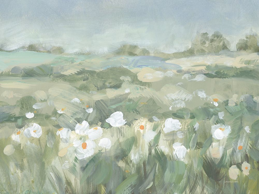 Field of White art print by Danhui Nai for $57.95 CAD