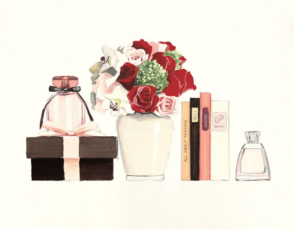 Parfum Chic II Mixed Bouquet v2 art print by Marco Fabiano for $57.95 CAD