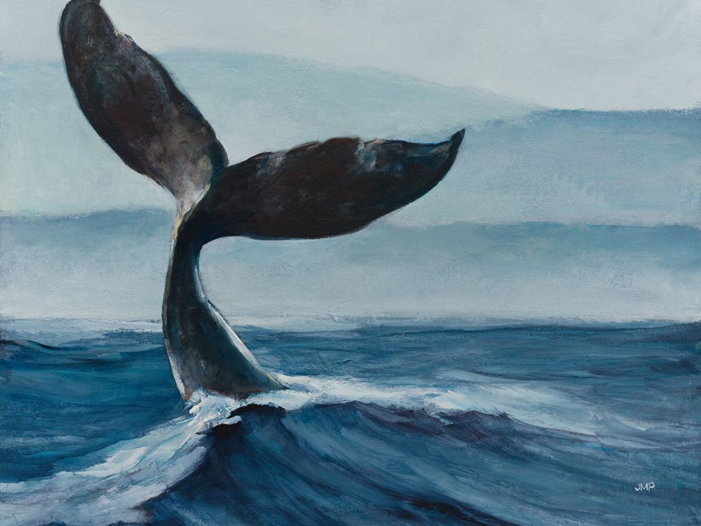 Whale Tail art print by Julia Purinton for $57.95 CAD