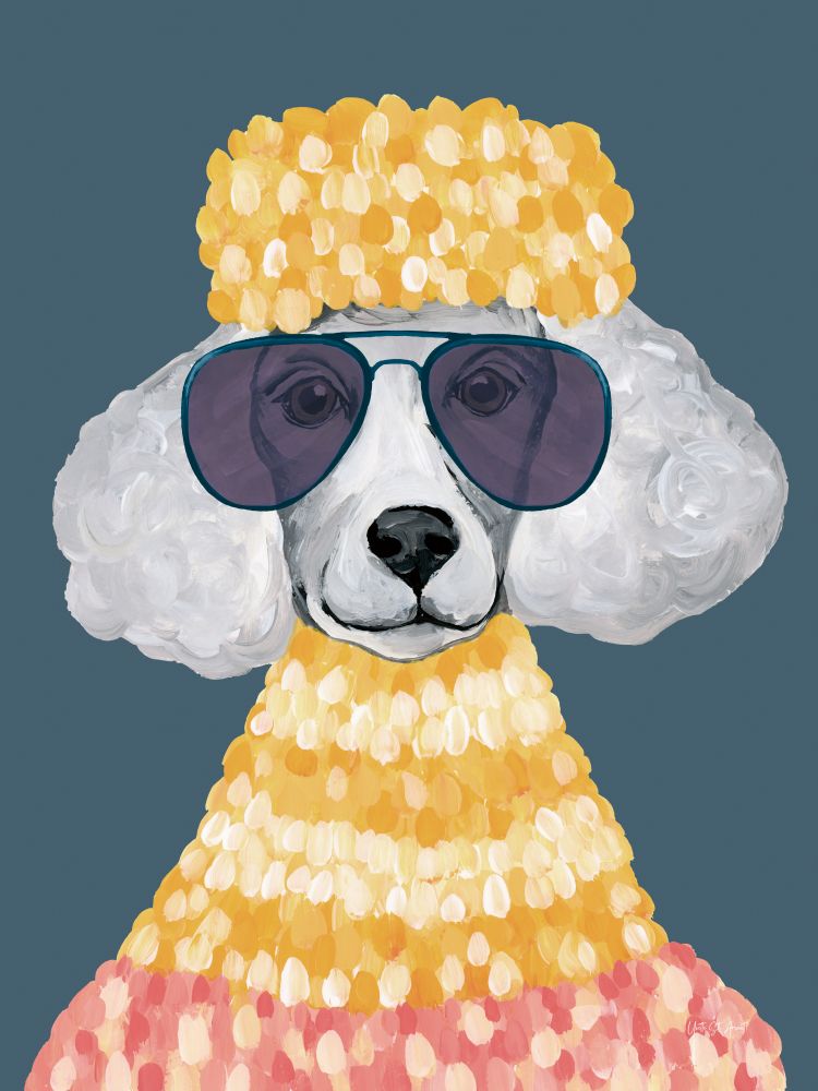 Poodle Power v2 art print by Yvette St. Amant for $57.95 CAD