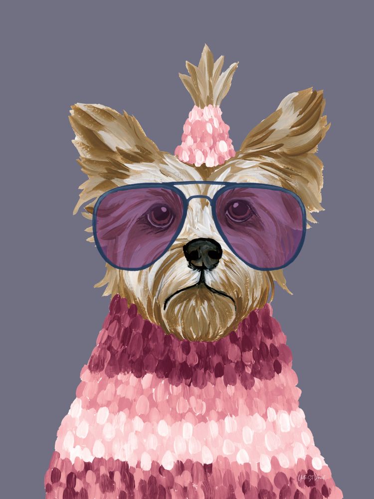 Terrific Terrier v2 art print by Yvette St. Amant for $57.95 CAD
