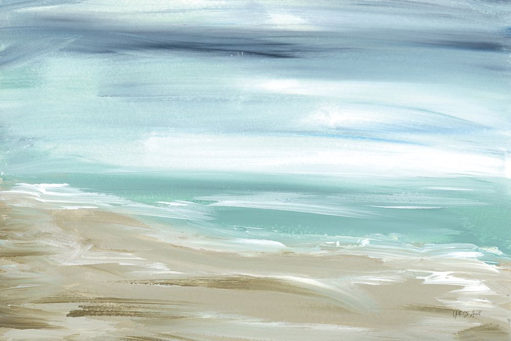 Beachscape I art print by Yvette St. Amant for $57.95 CAD