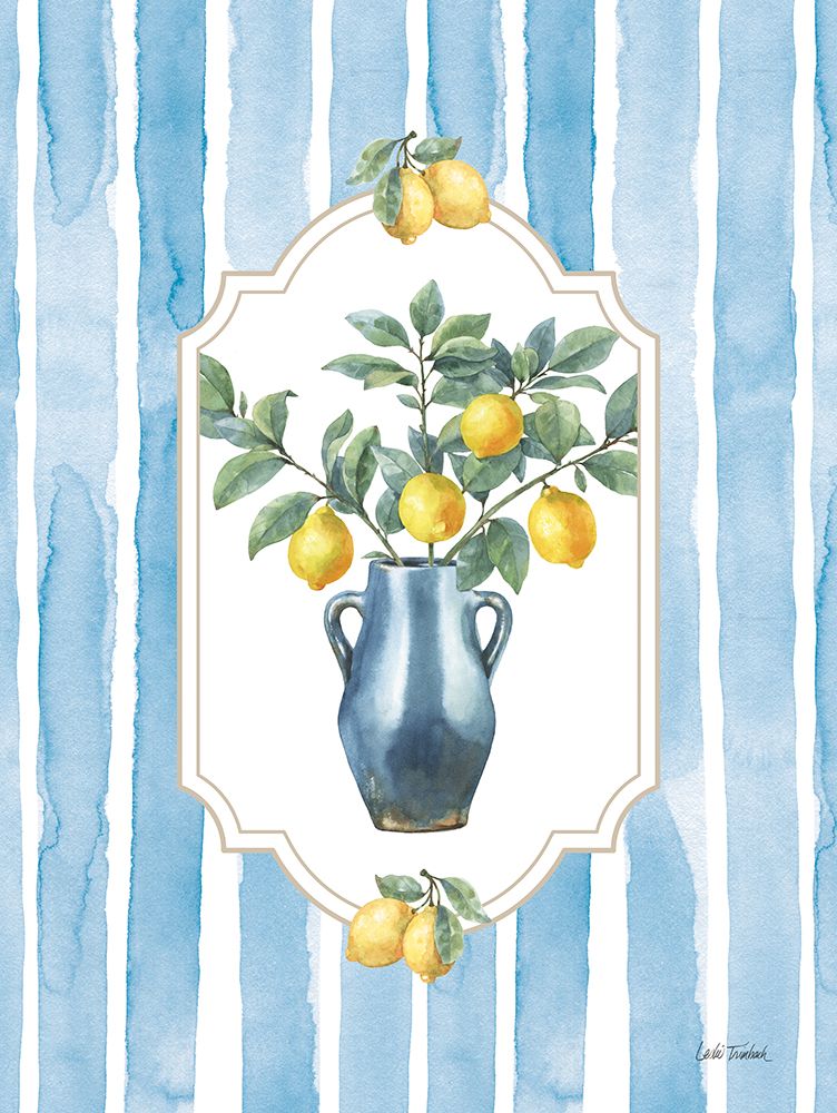 Le Citron I art print by Leslie Trimbach for $57.95 CAD