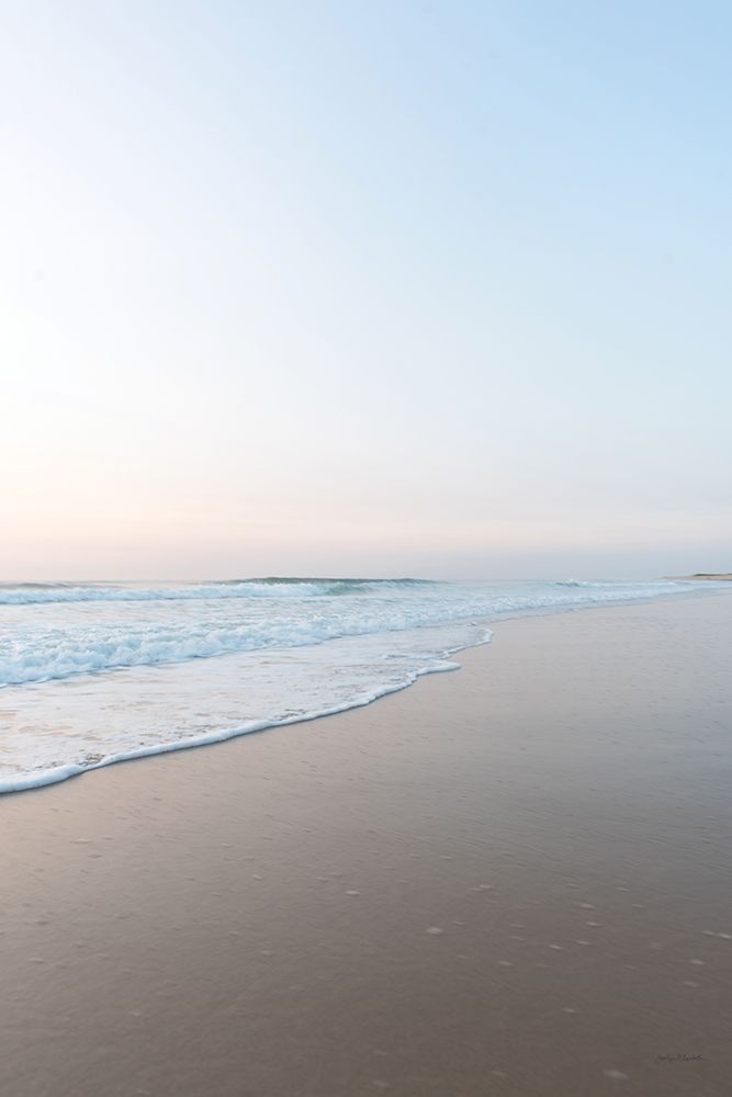 Beach Summer Dusk art print by Jocelyn Elizabeth for $57.95 CAD