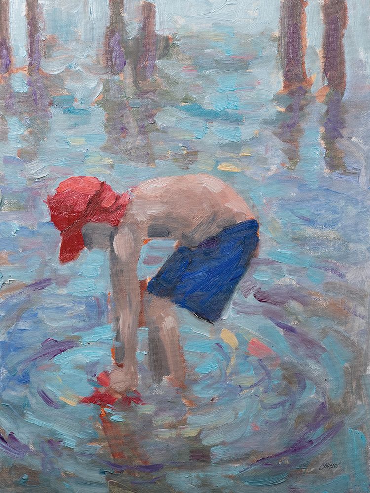 Filling the Bucket art print by Carson Overstreet for $57.95 CAD