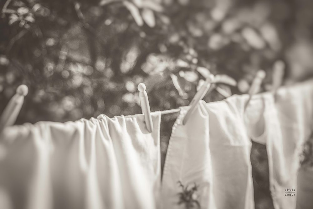 Laundry Day I Neutral art print by Nathan Larson for $57.95 CAD