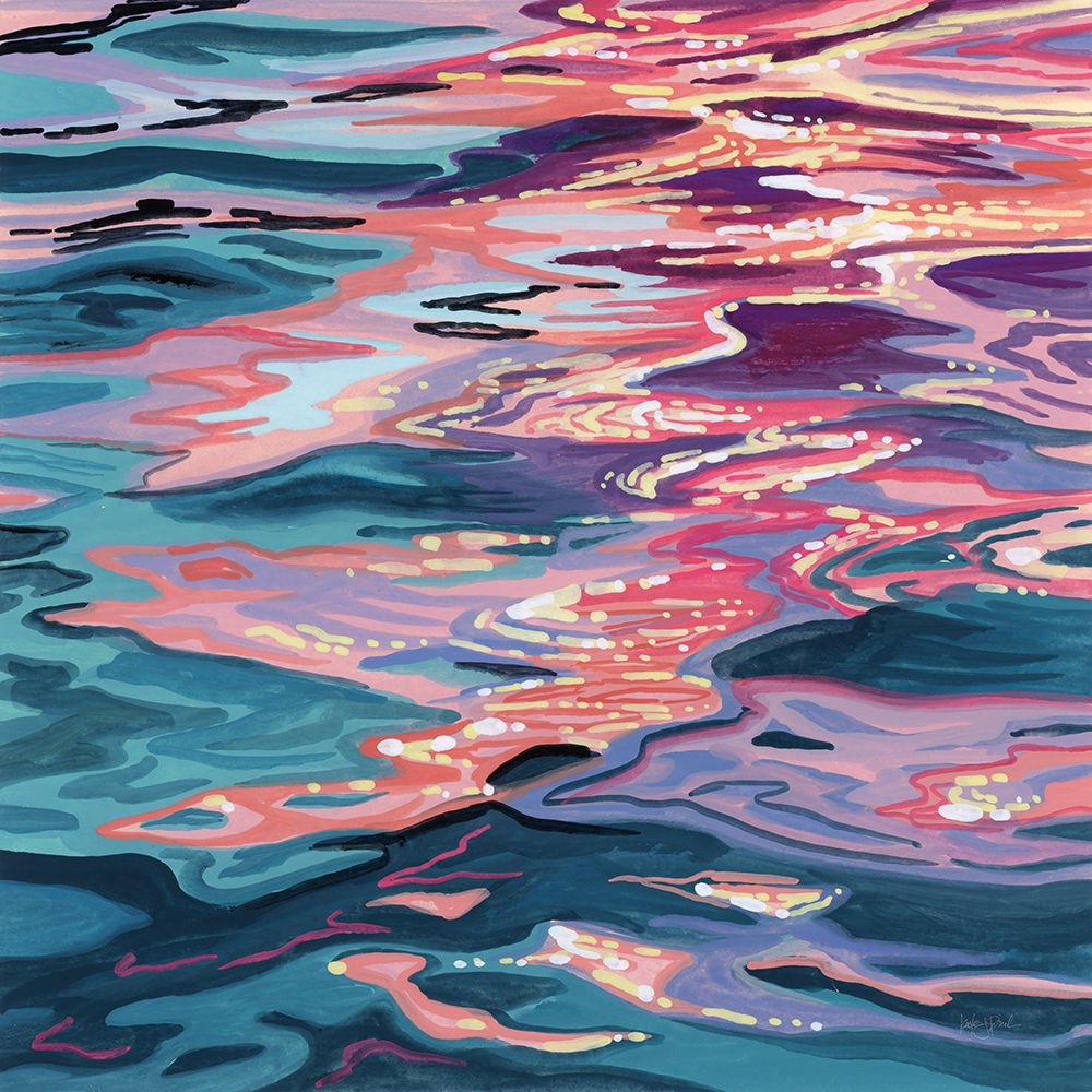 Sunset Reflections on Water art print by Kate Jarvik Birch for $57.95 CAD