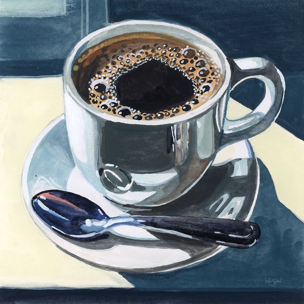 Dusk Dinner Coffee art print by Kate Jarvik Birch for $57.95 CAD