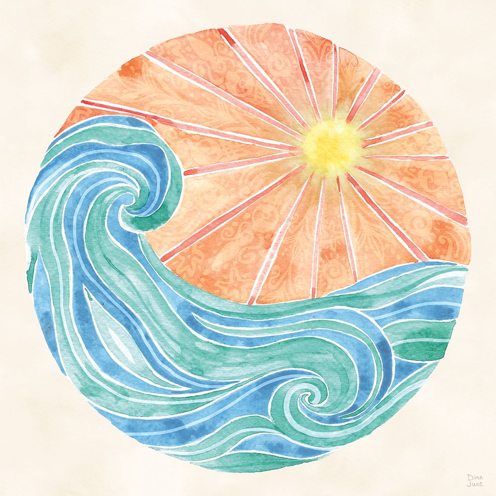 Fine in the Sunshine VII art print by Dina June for $57.95 CAD