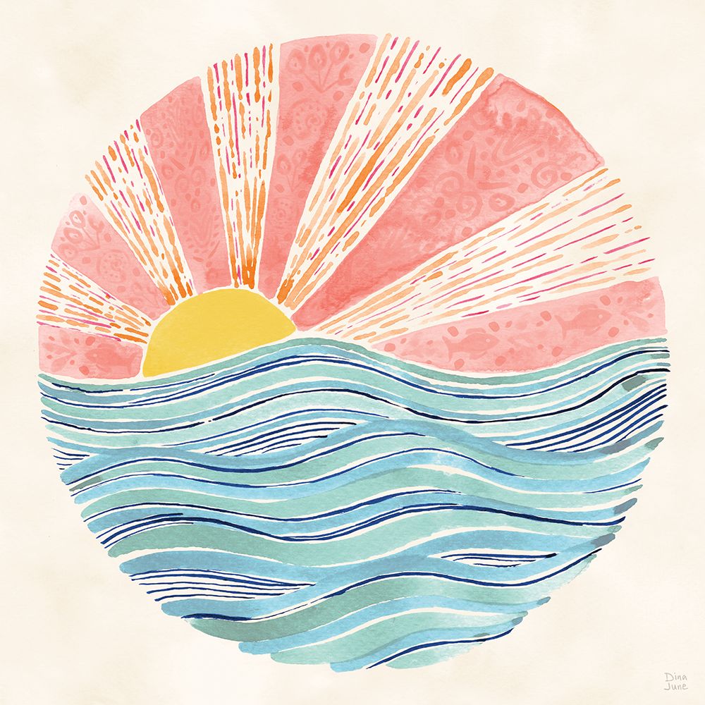 Fine in the Sunshine VIII art print by Dina June for $57.95 CAD
