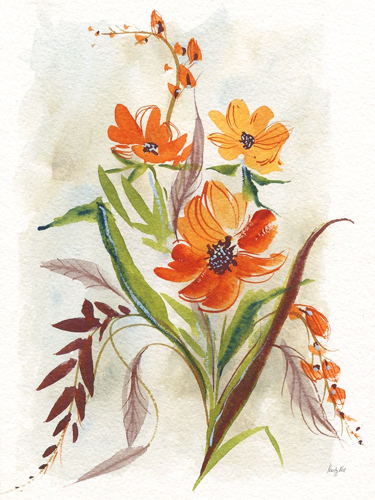 Autumn Bloom art print by Kristy Rice for $57.95 CAD