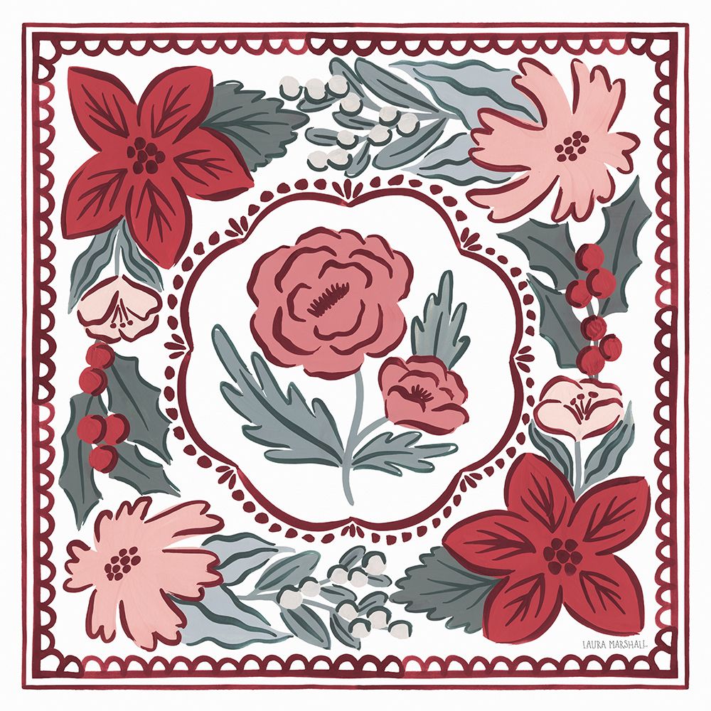 Christmas Reverie III art print by Laura Marshall for $57.95 CAD