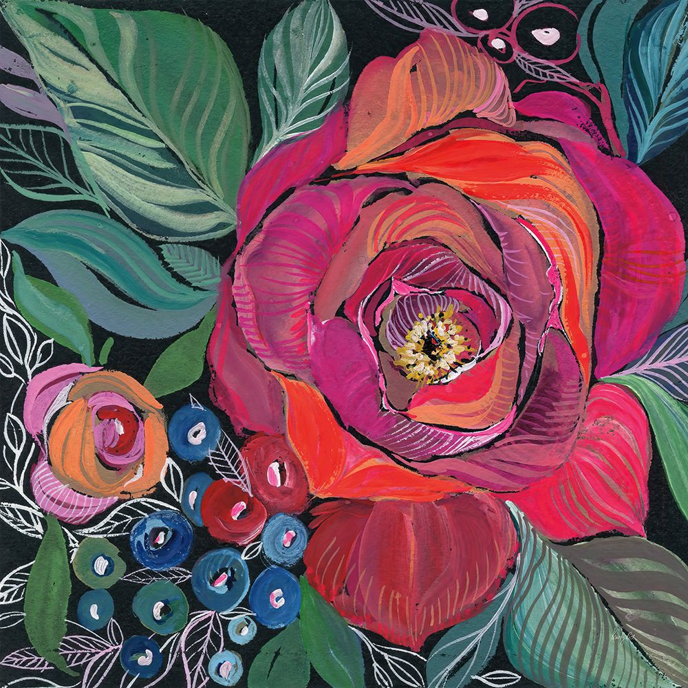 Blooming Boldly art print by Kristy Rice for $57.95 CAD