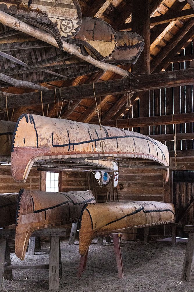 Canoe Barn II art print by Deborah Revell for $57.95 CAD