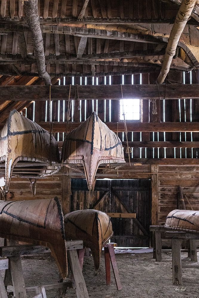 Canoe Barn III art print by Deborah Revell for $57.95 CAD