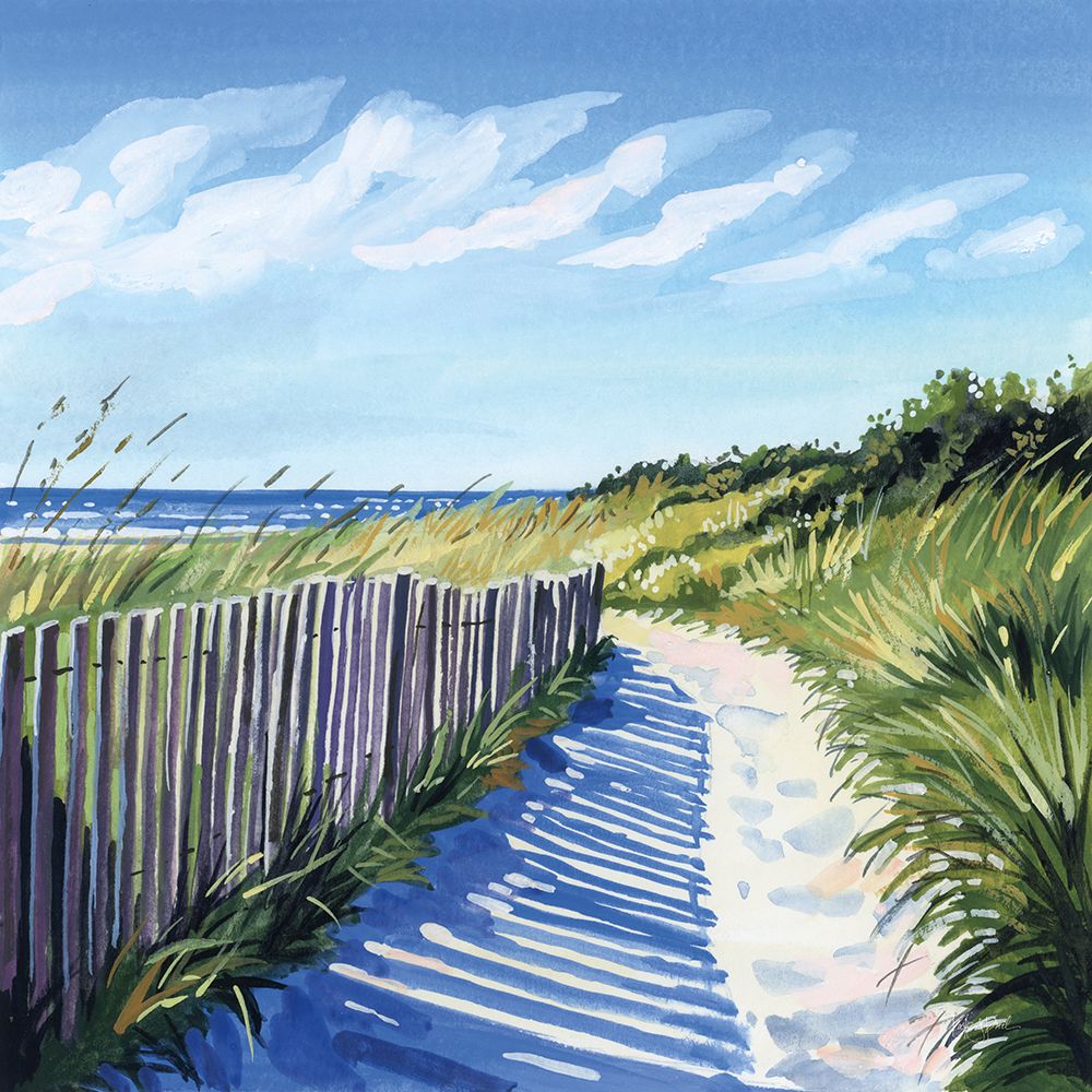 Grassy Path To The Beach II art print by Kate Jarvik Birch for $57.95 CAD