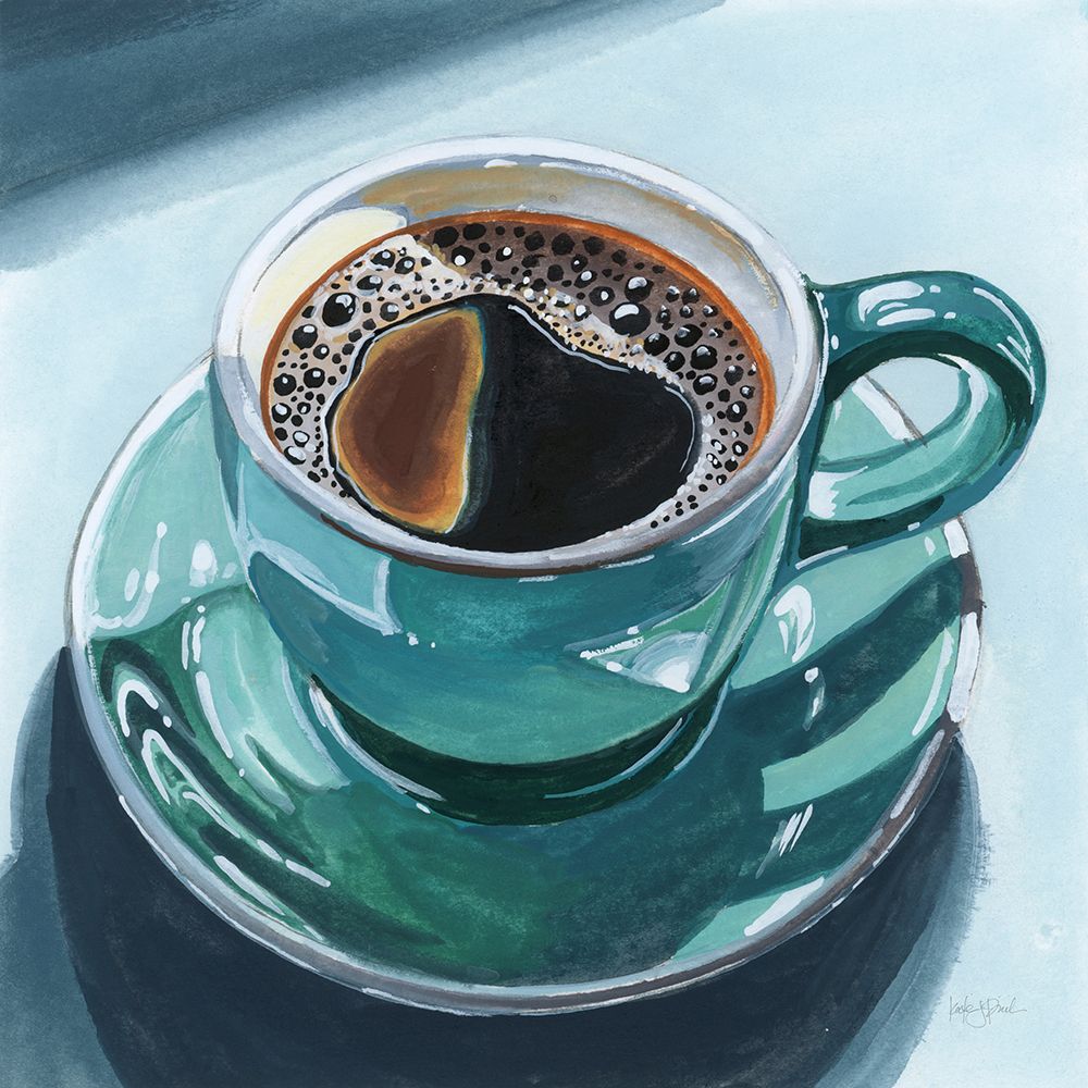 Reflections of a Morning Coffee art print by Kate Jarvik Birch for $57.95 CAD