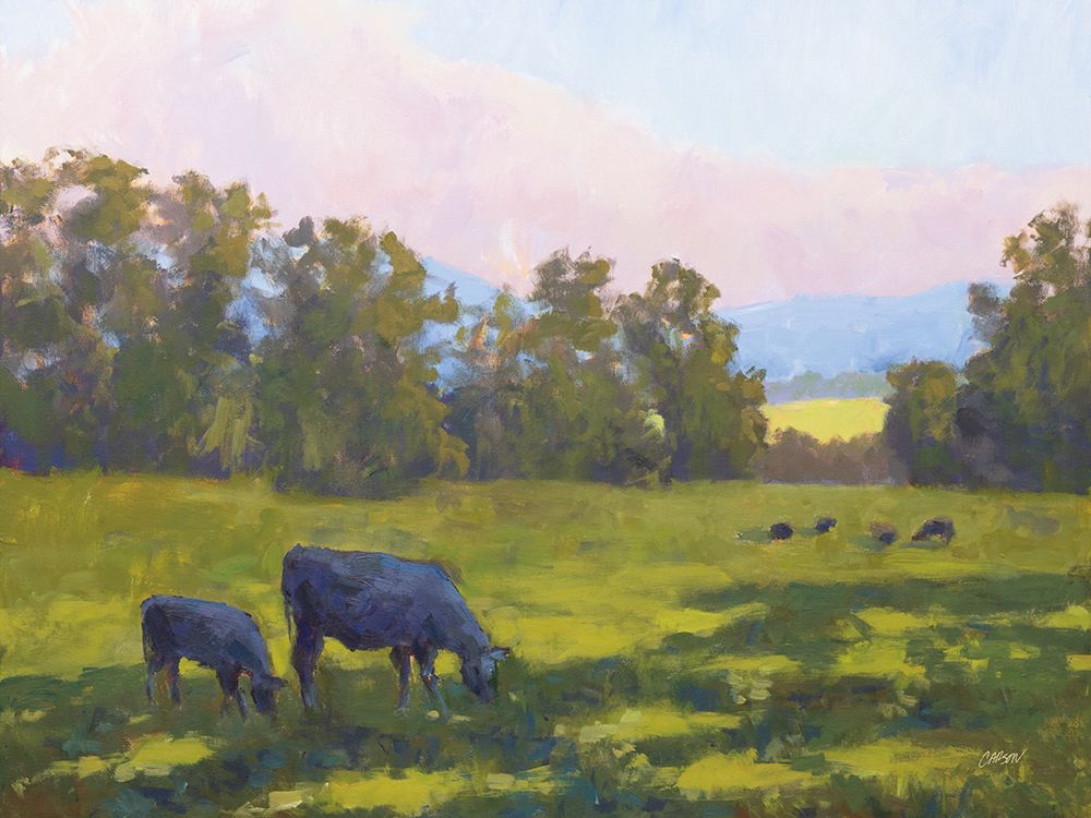 Grazing art print by Carson Overstreet for $57.95 CAD