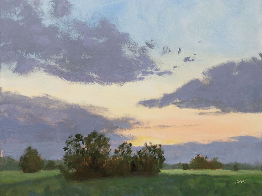 Quiet at Sundown art print by Carson Overstreet for $57.95 CAD