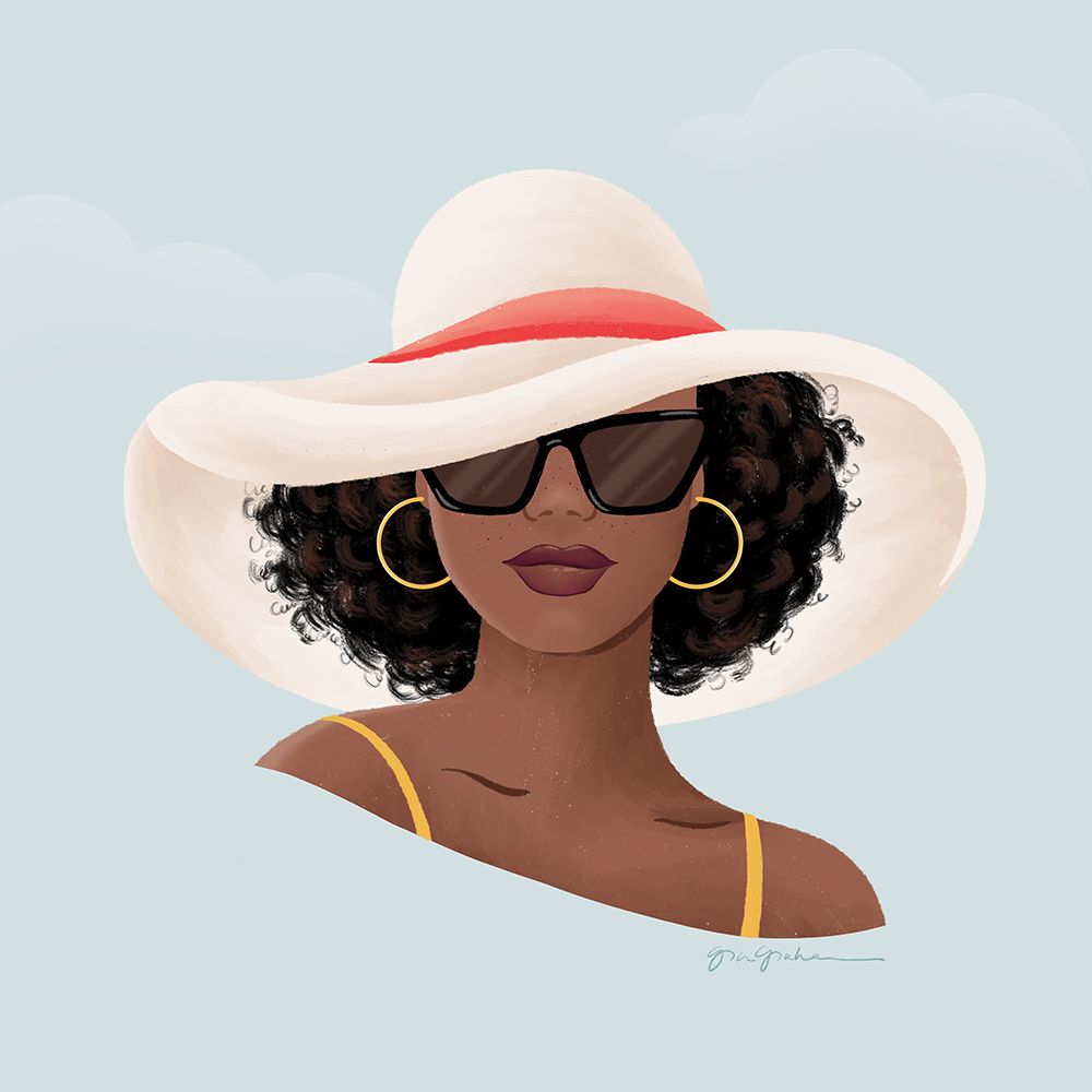 Beach Girl I art print by Gia Graham for $57.95 CAD