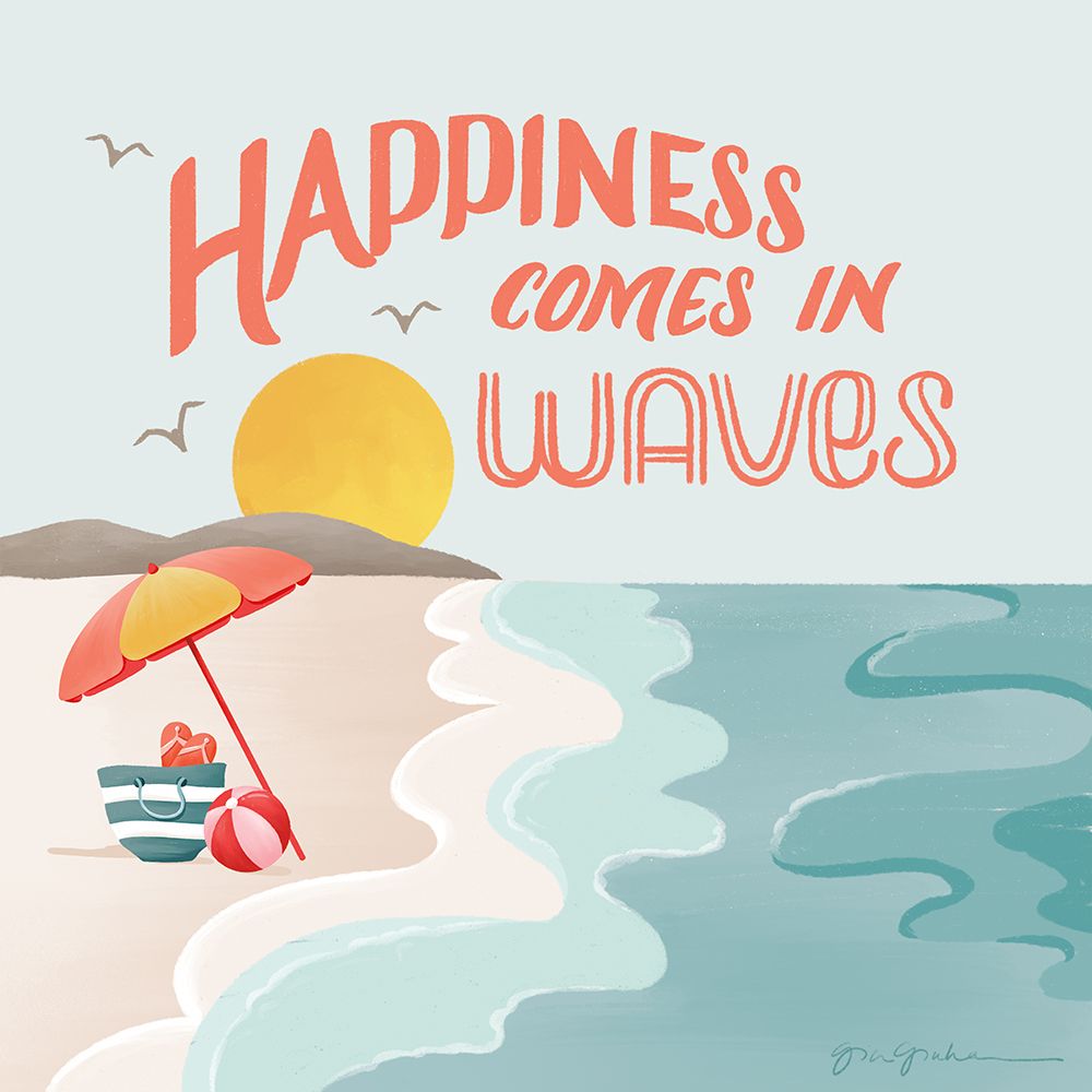 Summer State of Mind I art print by Gia Graham for $57.95 CAD