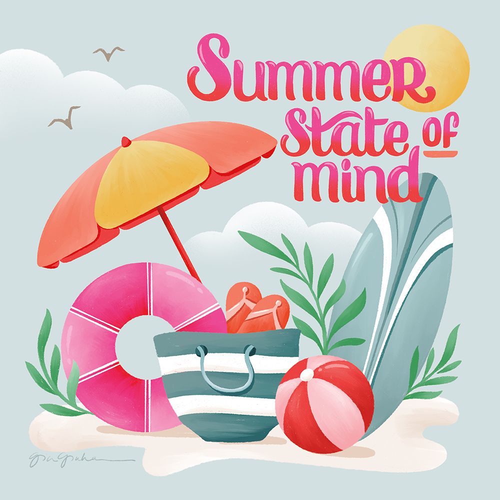 Summer State of Mind II art print by Gia Graham for $57.95 CAD