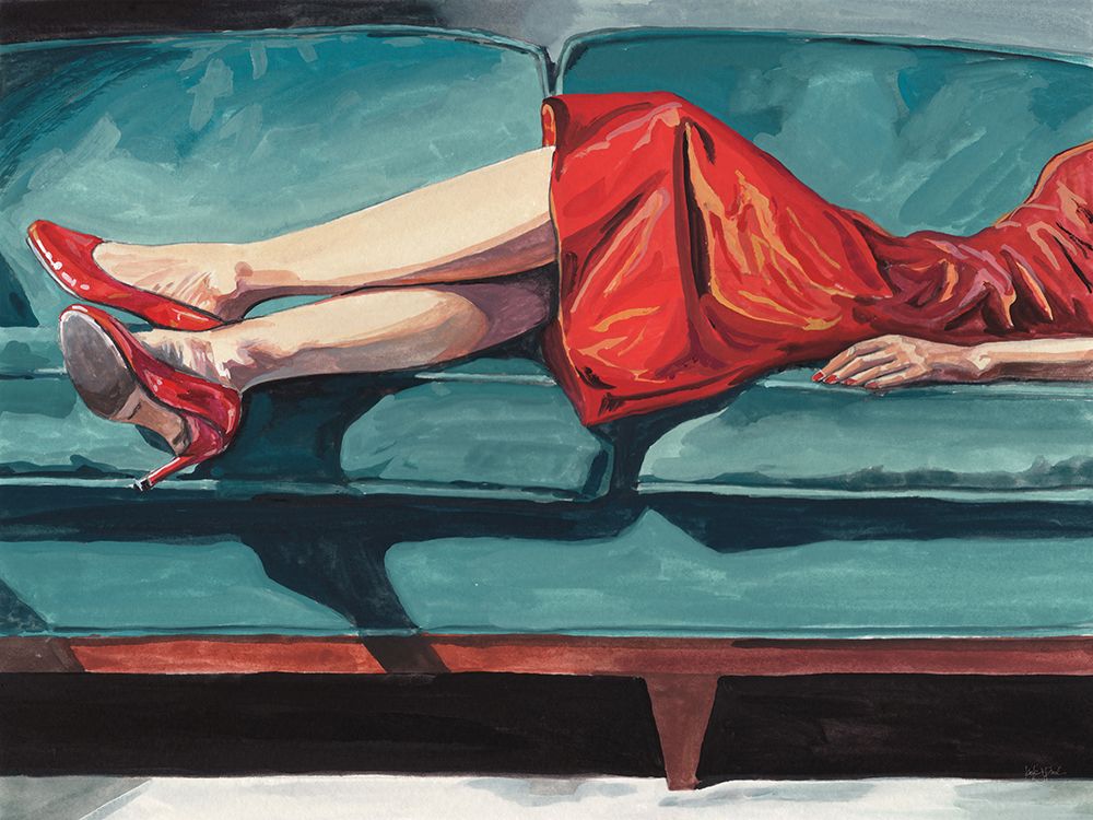 Just Resting My Eyes art print by Kate Jarvik Birch for $57.95 CAD