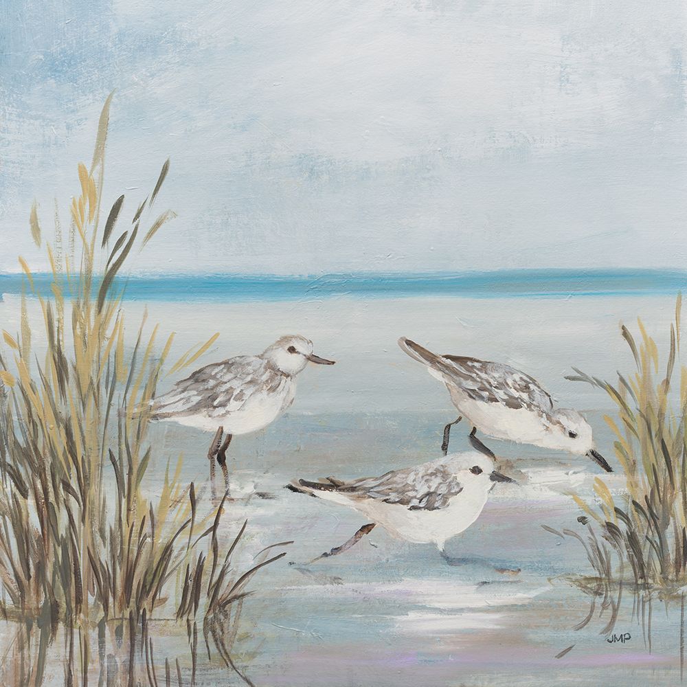 Beach Birds II art print by Julia Purinton for $57.95 CAD