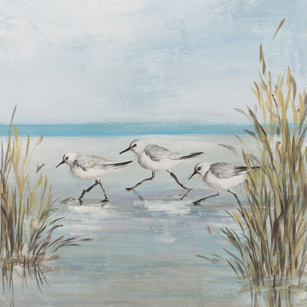 Beach Birds III art print by Julia Purinton for $57.95 CAD