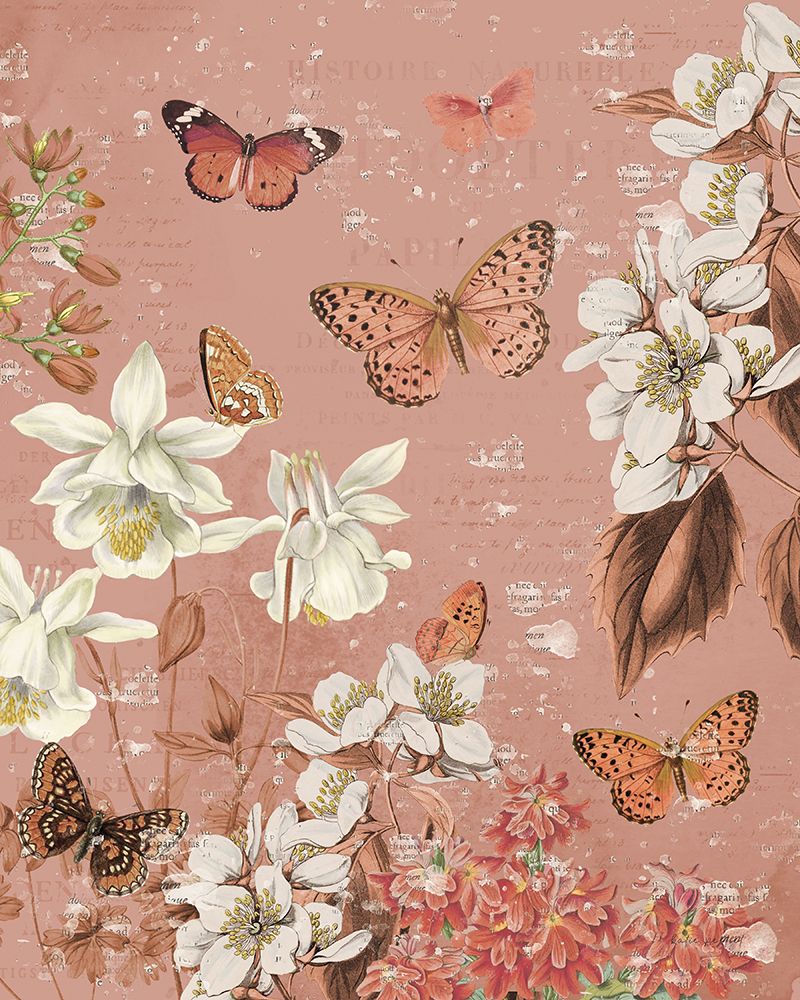 Flutter and Bloom I v2 art print by Katie Pertiet for $57.95 CAD