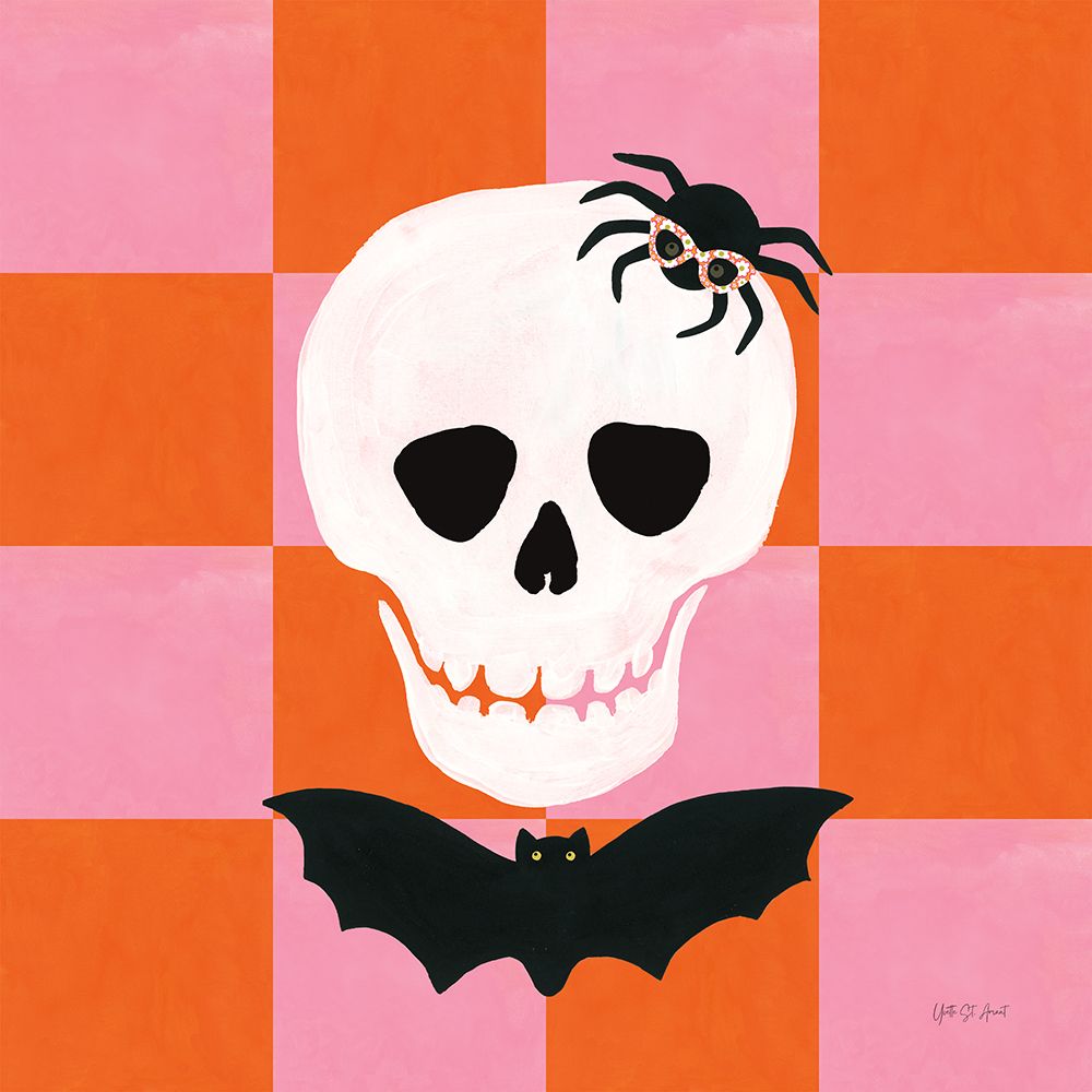 Hallo-Retro VI art print by Yvette St. Amant for $57.95 CAD