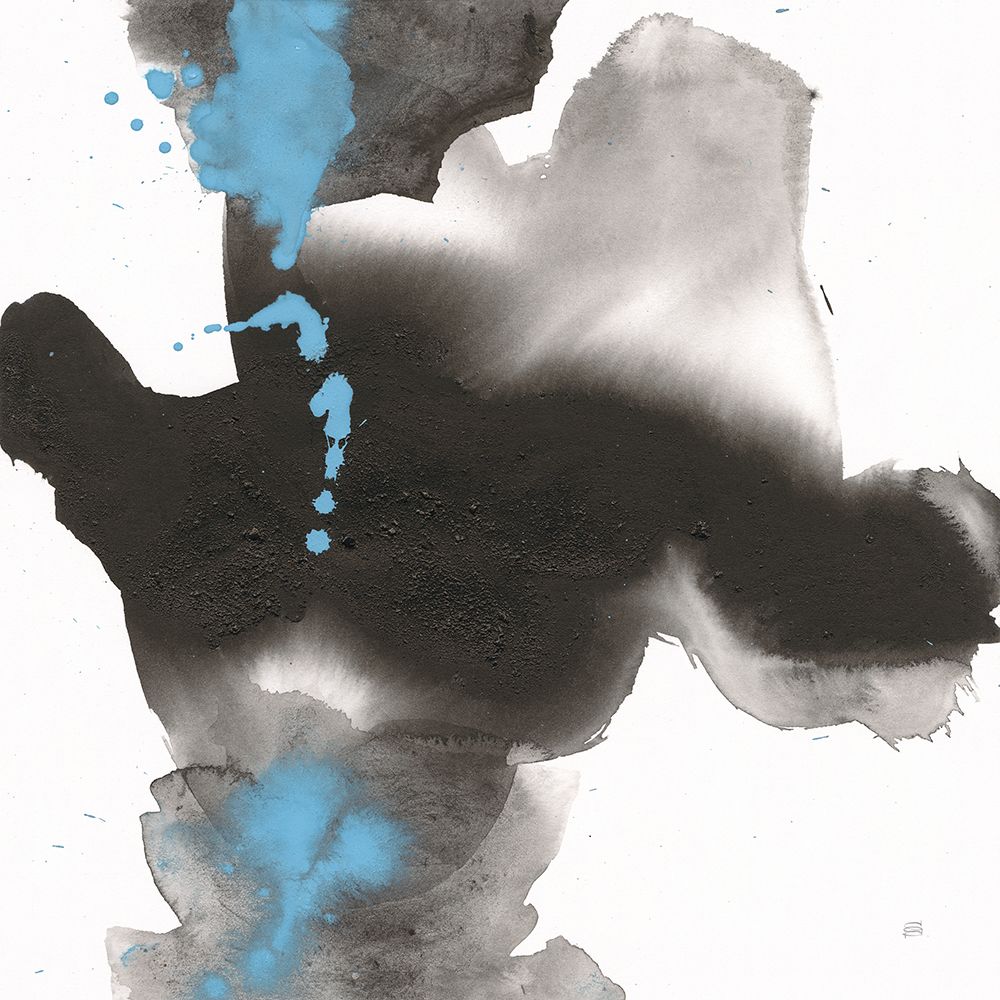 Teal and Ink I art print by Chris Paschke for $57.95 CAD