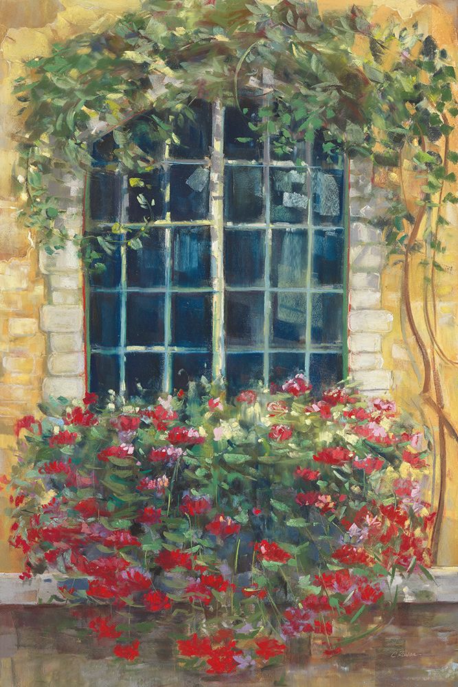 Window Box I art print by Carol Rowan for $57.95 CAD