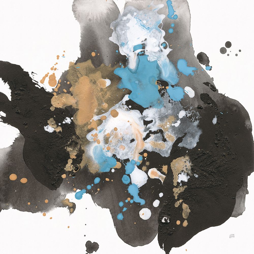 Teal Chaos II art print by Chris Paschke for $57.95 CAD