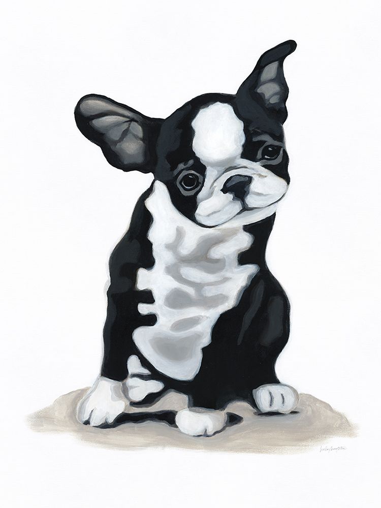 Puppy Rolls art print by Haley Knighten for $57.95 CAD