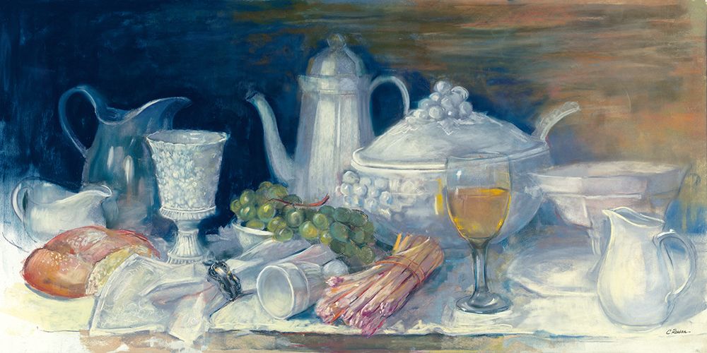Ironstone Still Life art print by Carol Rowan for $57.95 CAD