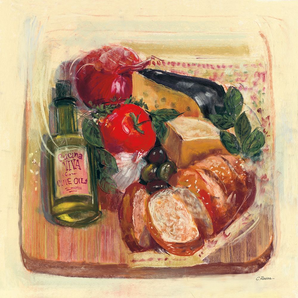 Garden Vegetables II art print by Carol Rowan for $57.95 CAD