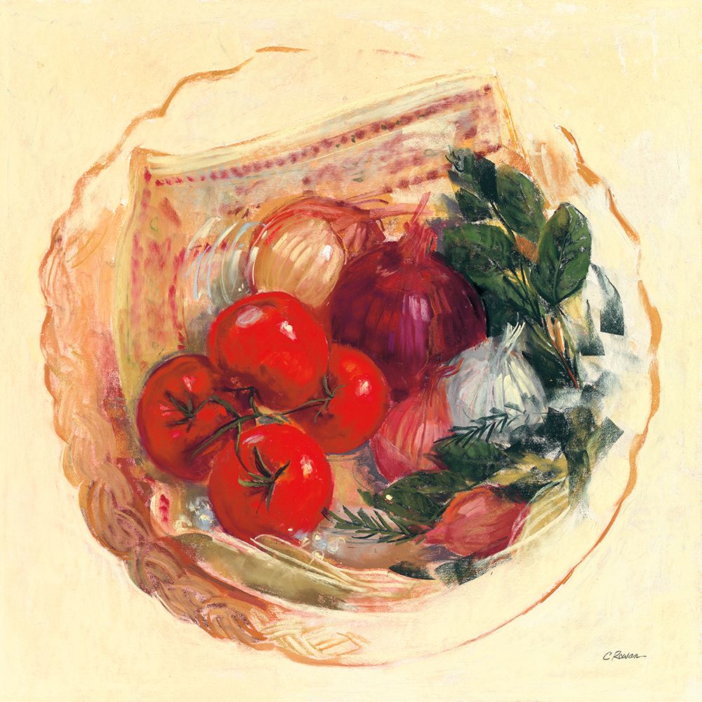 Garden Vegetables III art print by Carol Rowan for $57.95 CAD