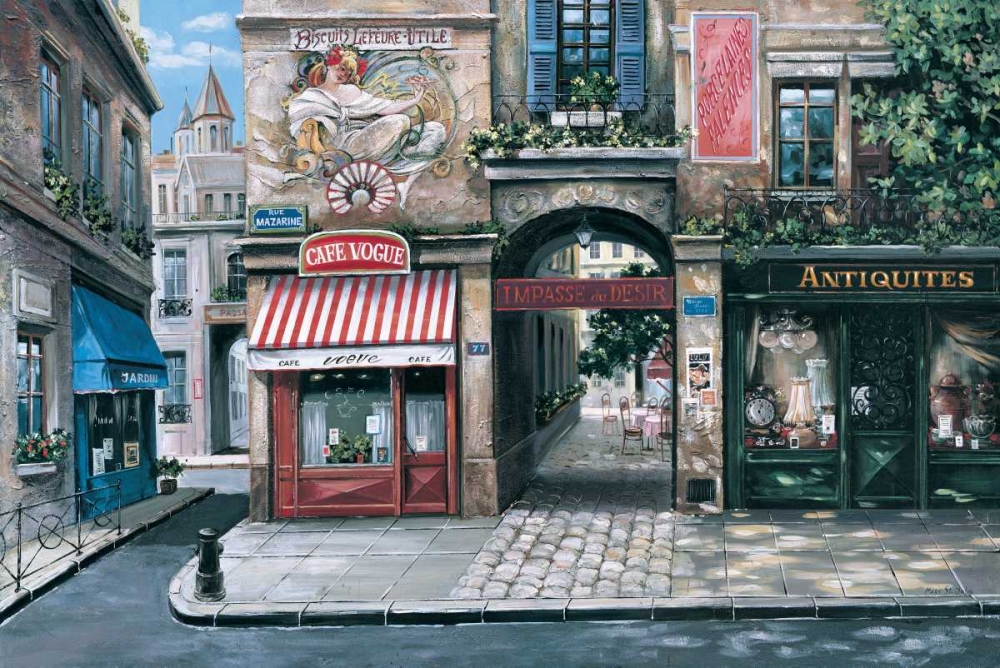 Vogue Cafe art print by Mark St. John for $57.95 CAD