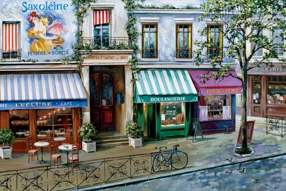 Rue des Maisons art print by Mark St. John for $57.95 CAD