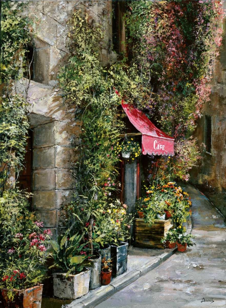 St. Moritz Cafe art print by Roger Duvall for $57.95 CAD