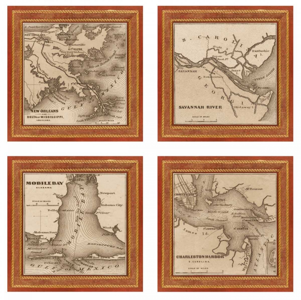 Southern Harbors 1860 art print by Andrew Johnson for $57.95 CAD