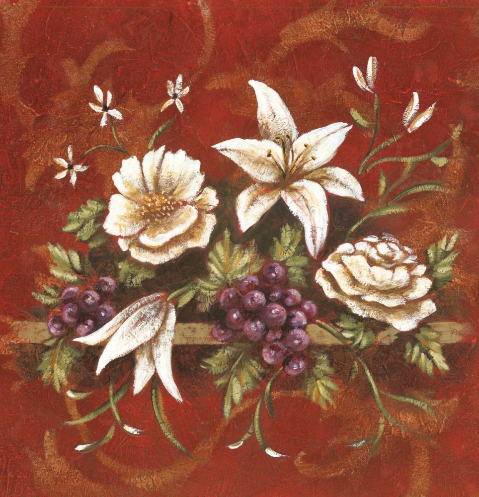 Jaipur Blossoms I art print by Fiona DeMarco for $57.95 CAD