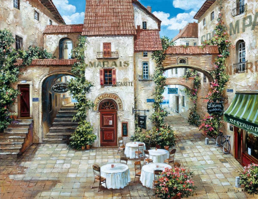 Le Marais art print by Roger Duvall for $57.95 CAD