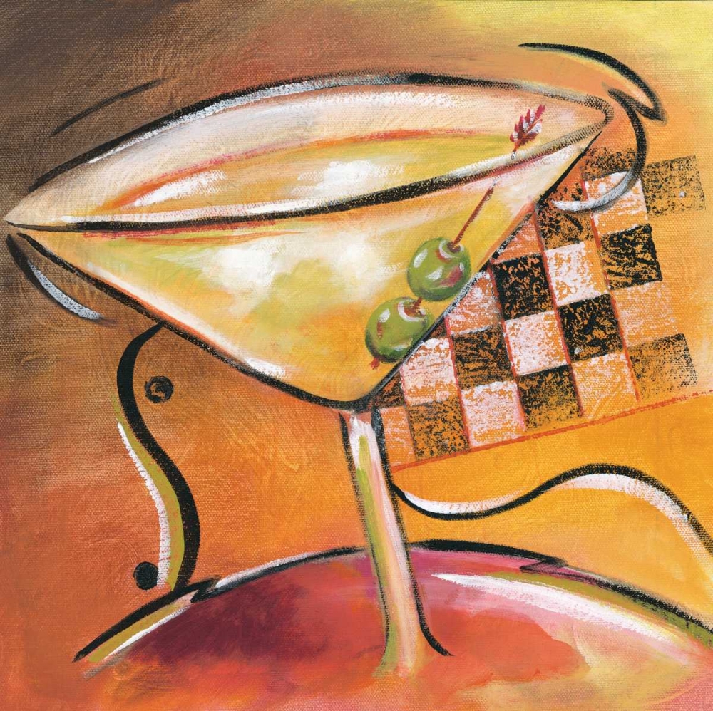 Shaken Not Stirred II art print by Michael Brey for $57.95 CAD