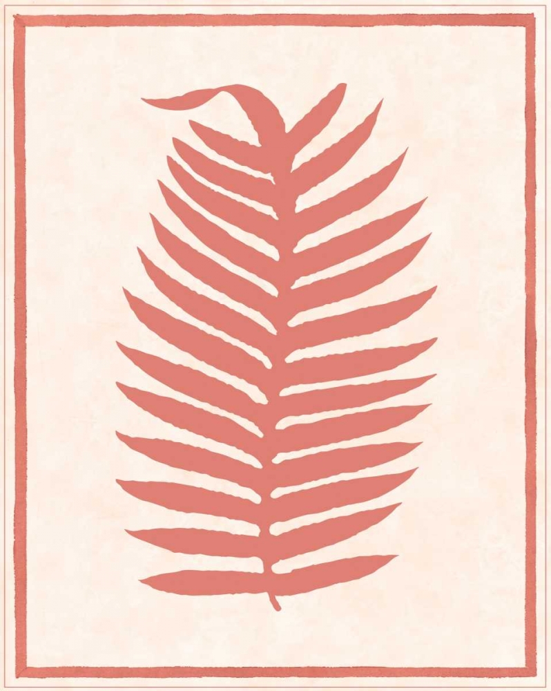 Silhouette in Coral II art print by Susan Davies for $57.95 CAD