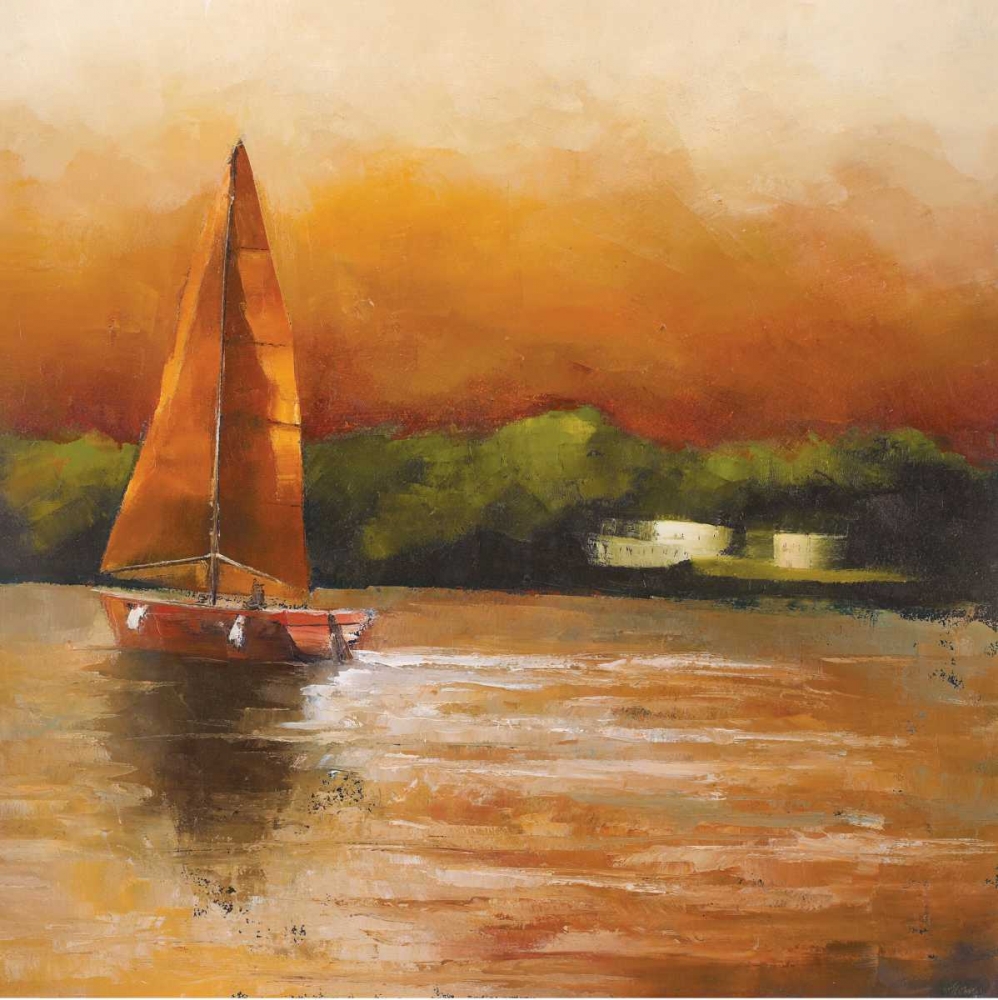 Majorcan Sail Petites A art print by Adam Rogers for $57.95 CAD