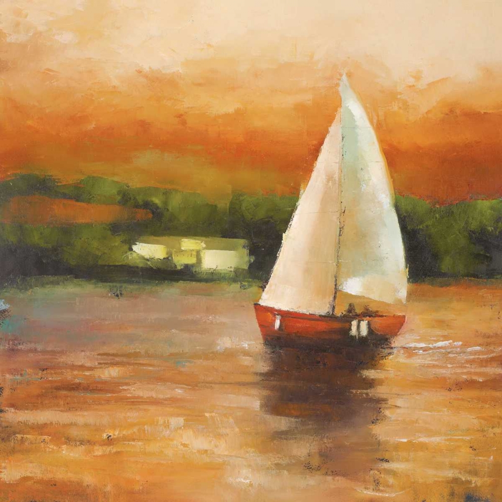 Majorcan Sail Petites B art print by Adam Rogers for $57.95 CAD