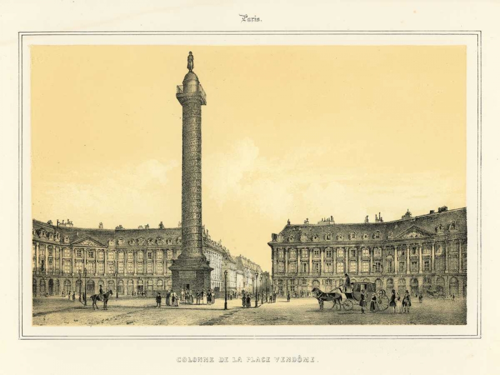 Place Vendome art print by Anonymous for $57.95 CAD
